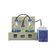 Система утилизации газов на базе мембранного химически стойкого вакуумного насоса СКБ-4