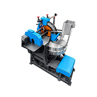 Электростатический барабанный сепаратор для сыпучих материалов VHTM-1000