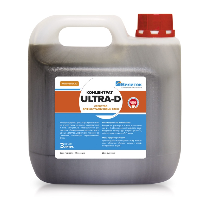 Жидкость для ультразвуковой ванны ULTRA-D (3л)