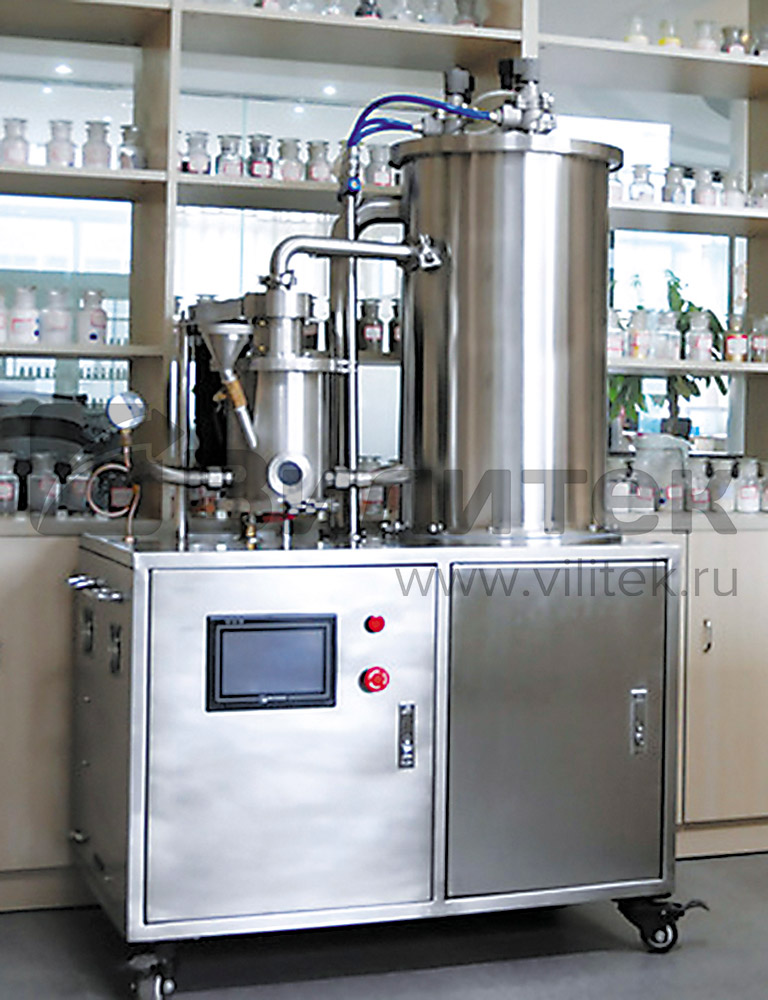 Лабораторная струйная мельница LNJ-V6 Lab