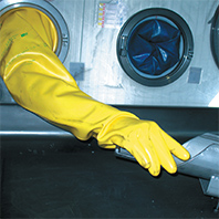 Радиационно-защитные перчатки из полиуретана для боксов с осушенной средой