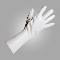 Перчатки из ХСПЭ (гипалона) для лабораторий