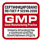 Продукция сертифицирована по ГОСТ Р 52249-2009