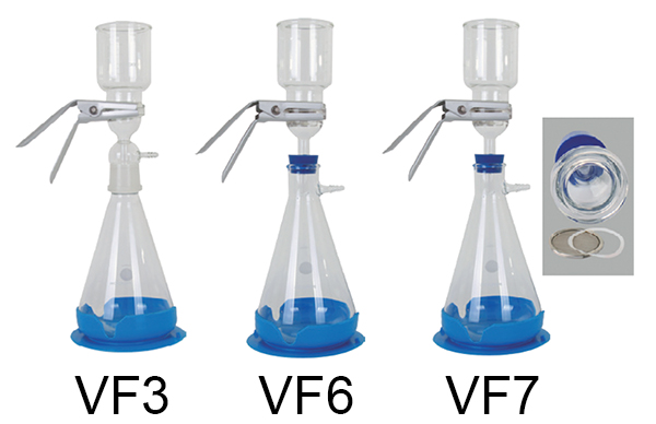 Фильтры диаметром 47 мм из стекла VF3, VF6 и VF7