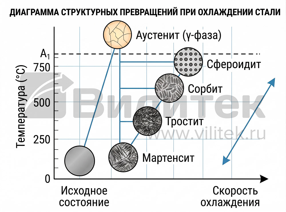 Диаграмма структурных превращений Диаграмма структурных превращений