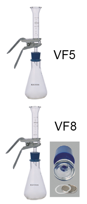Фильтры диаметром 25 мм из стекла VF5 и VF8