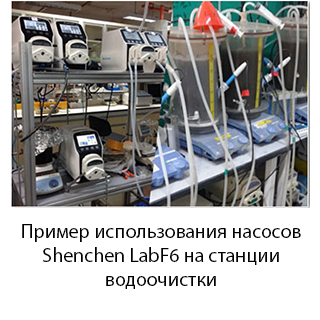Насосы Shenchen LabF6 на станции водоочистки