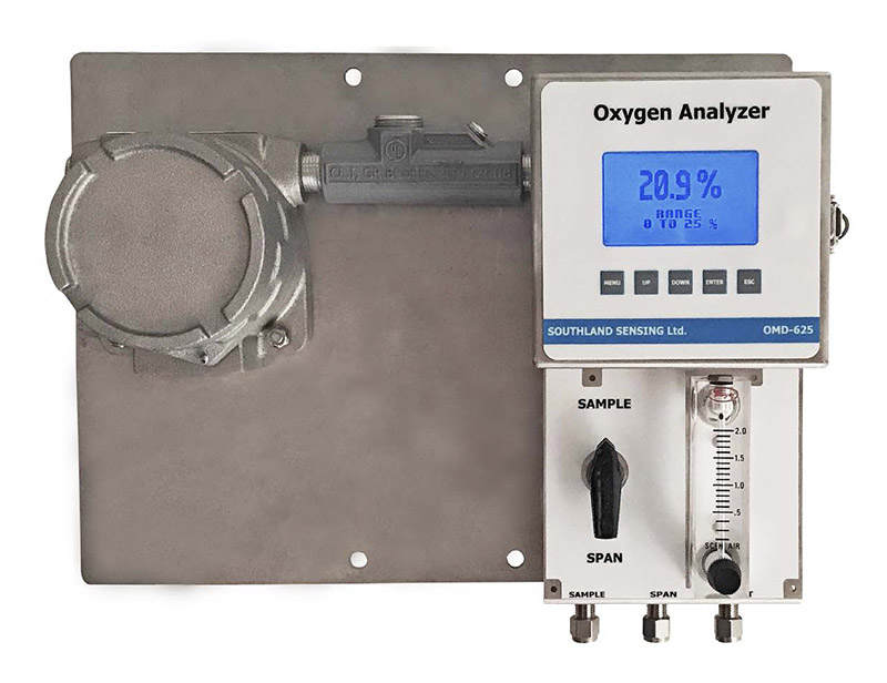 Анализатор содержания кислорода в природном газе OMD-625