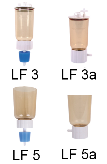 Держатели фильтра из PES (полиэфирсурфон) LF3, LF3a, LF5 и LF5a