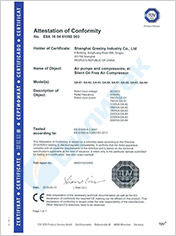 Сертификат соответствия оборудования требованиям директив Европейского Союза, выданный авторитетным сертифицирующим органом TÜV SÜD (США)