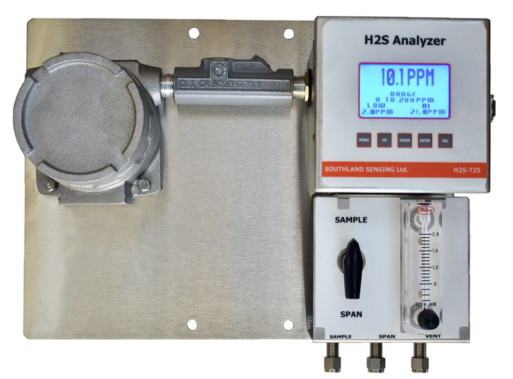 Газоанализатор сероводорода H2S-725