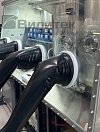 Перчаточный бокс Vilitek VBOX Pro c встроенной напылительной установкой в лаборатории OLED технологий 
